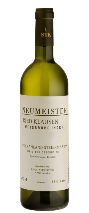 Weingut Neumeister, Weissburgunder Ried Klausen 1STK 2018