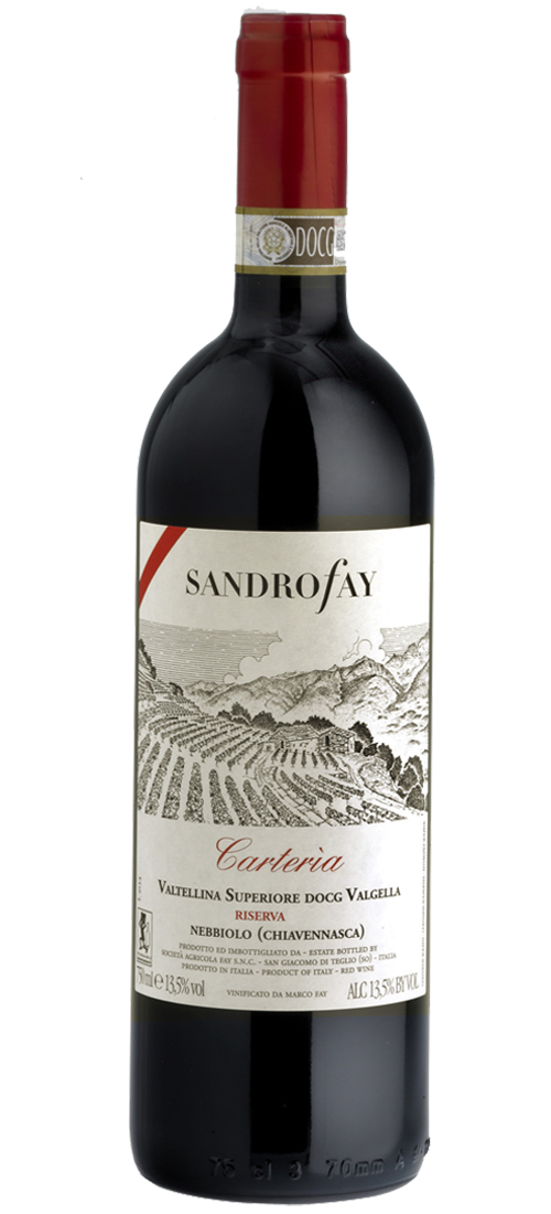 Sandrofay Carteria Valgella Riserva Nebbiolo Chiavennasca